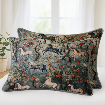 Pajabear Quilt 3-Piece Set Mystical Steeds