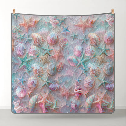 Pajabear Quilt 3-Piece Set Coastal Shell