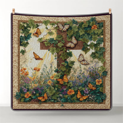 Pajabear Quilt 3-Piece Set Garden of Sacred Renewal