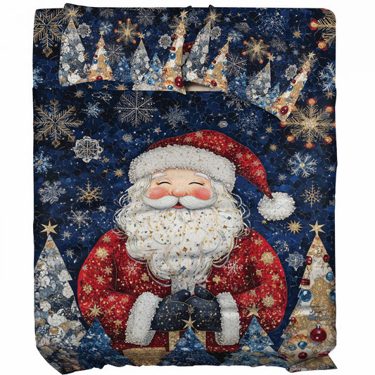 Pajabear 4-Piece Bed Sheet Set Santa Dreams