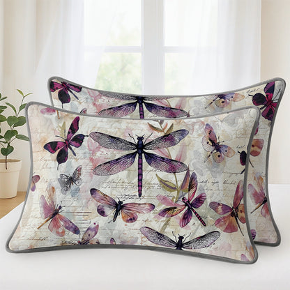 Pajabear Quilt 3-Piece Set Dragonfly Dreams