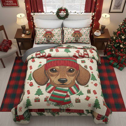 Pajabear Quilt 3-Piece Set Jolly Wiener