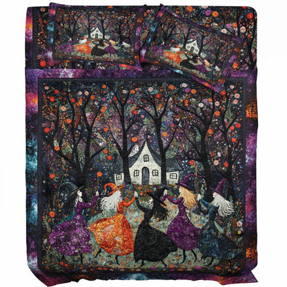 Pajabear 4-Piece Bed Sheet Set Beautiful Witchy Woman