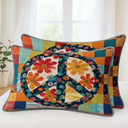 Pajabear Quilt 3-Piece Set Flower Peace
