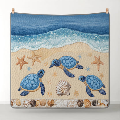 Pajabear Quilt 3-Piece Set Sea Turtle