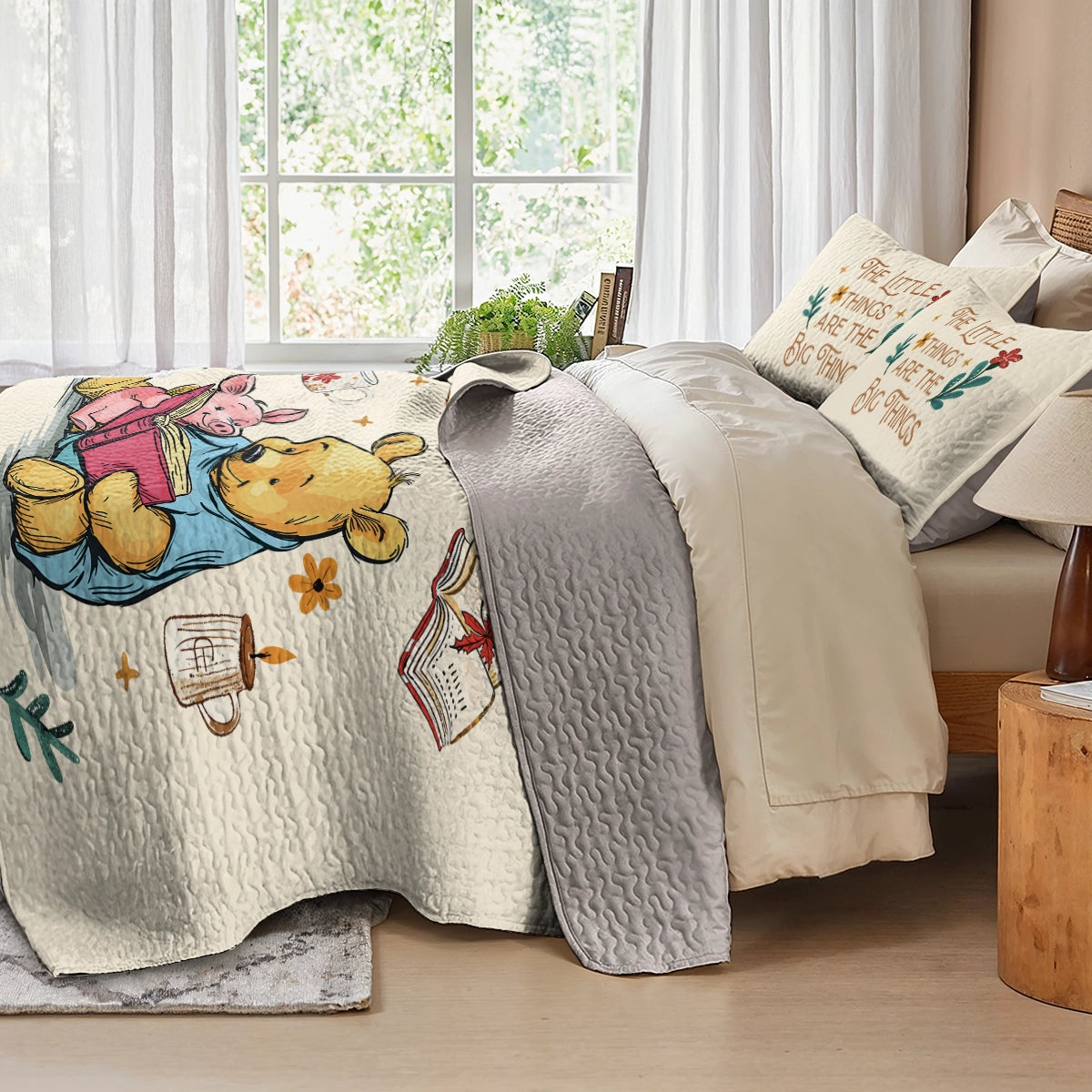 Pajabear Quilt 3-Piece Set Little Things