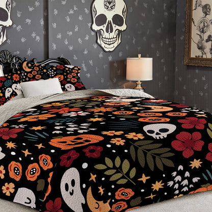 Pajabear Quilt 3-Piece Set Spooky Chic