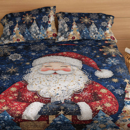 Pajabear 4-Piece Bed Sheet Set Santa Dreams