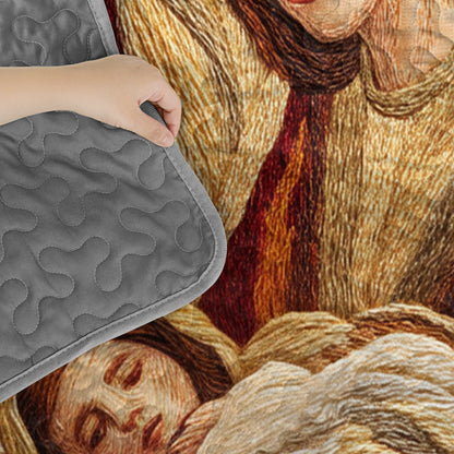 Pajabear Quilt 3-Piece Set Nativity of Divine Peace