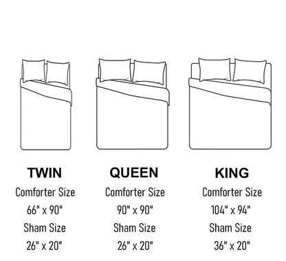 Pajabear 3 Pieces Duvet Cover Set Mystical Steed