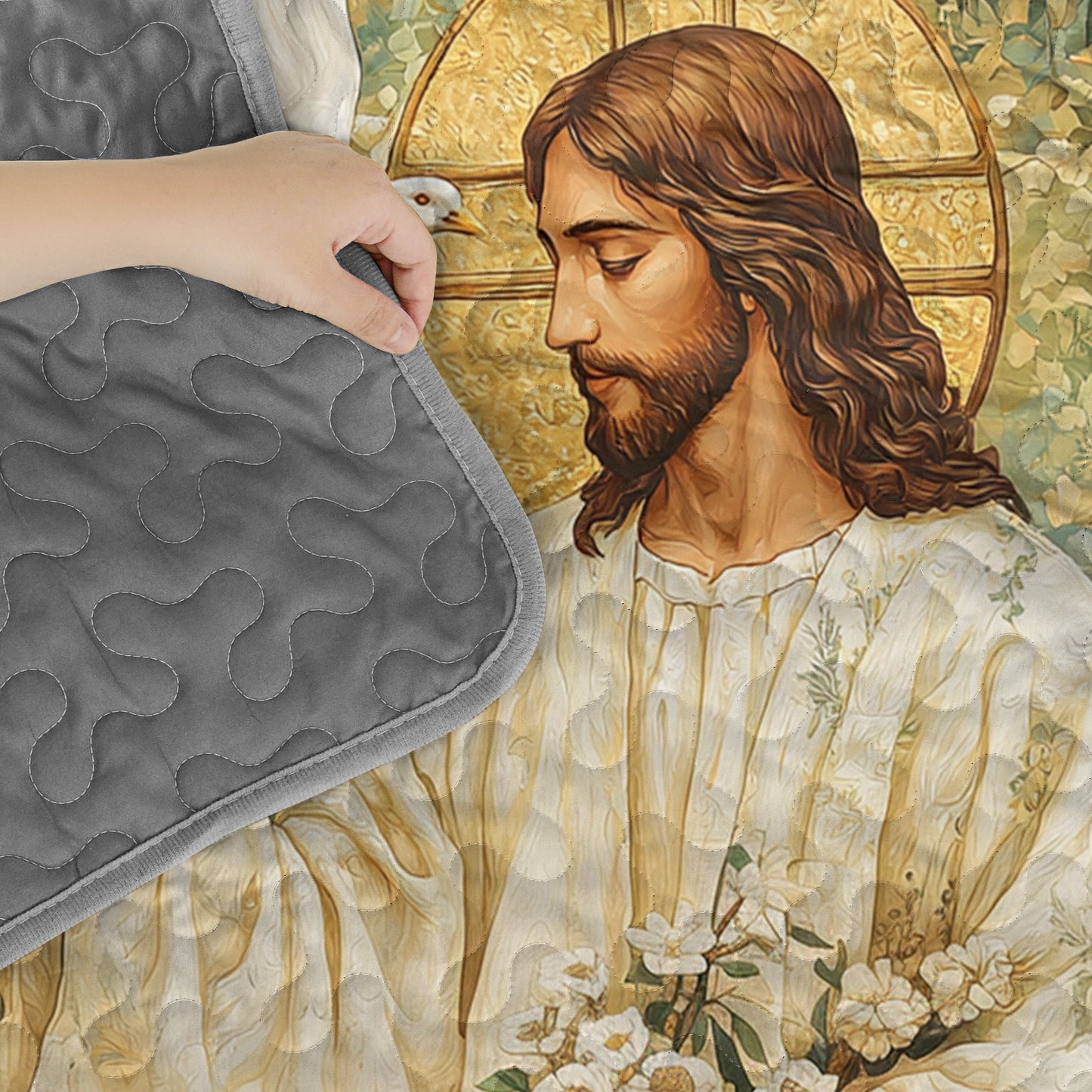 Pajabear Quilt 3-Piece Set Divine Serenity