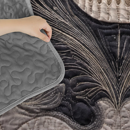 Pajabear Quilt 3-Piece Set Rose of the Silent Skull