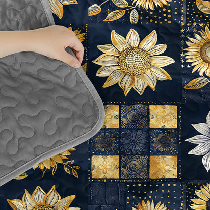 Pajabear Quilt 3-Piece Set Inelegance Sunflowers
