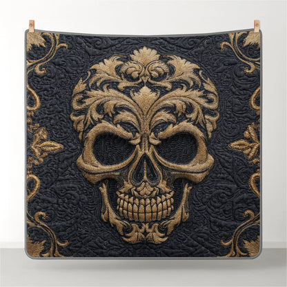 Pajabear Quilt 3-Piece Set Baroque Skull Majesty