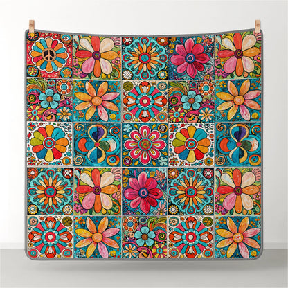Pajabear Quilt 3-Piece Set Hippie Dream