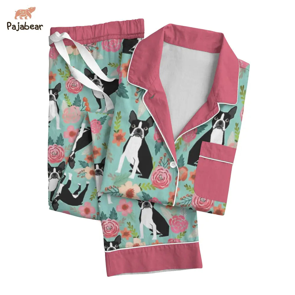 Dog Pajabear® Top & Pant Pajama Set Bull Nl09