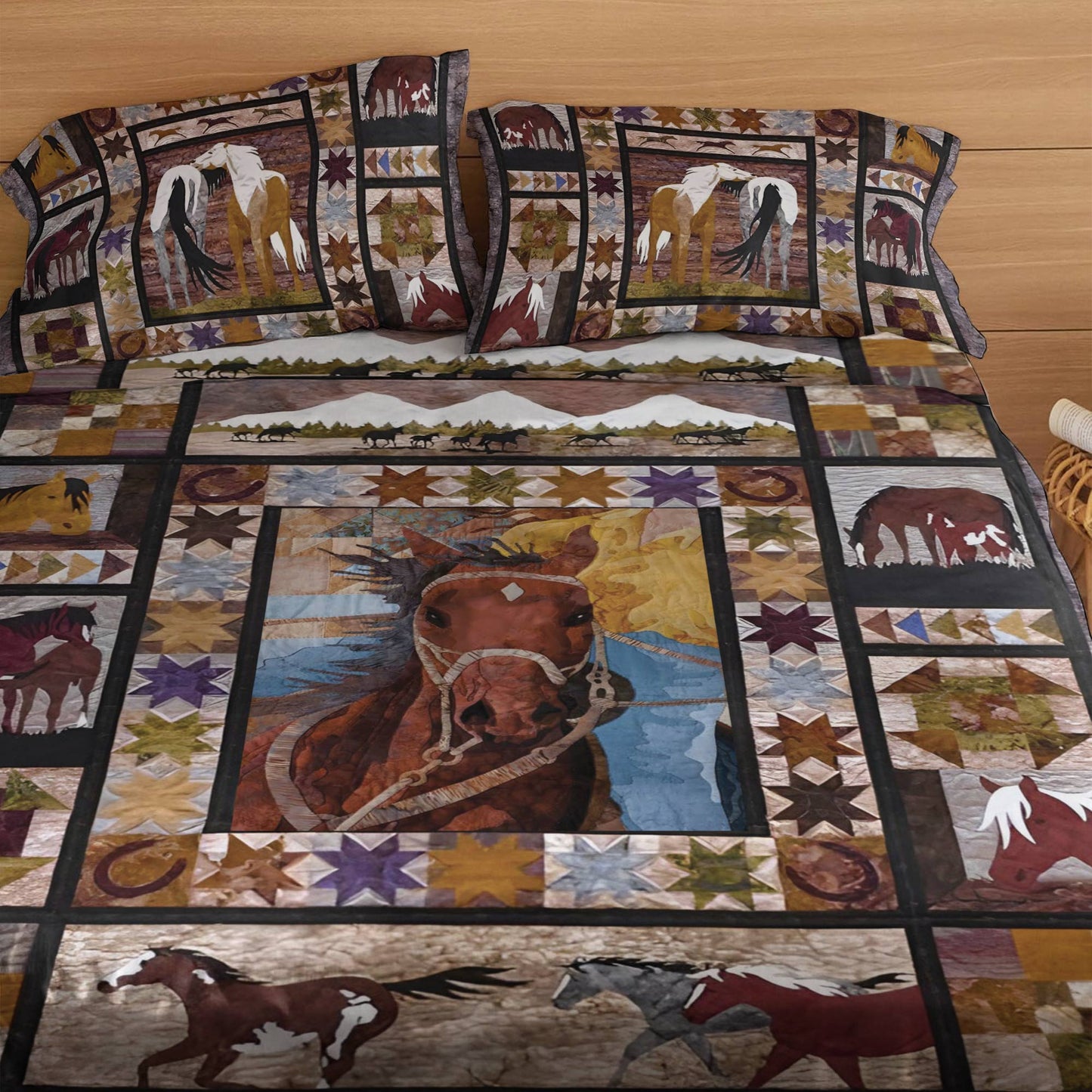 Pajabear 4-Piece Bed Sheet Set Wild Spirit