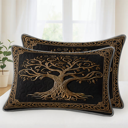 Pajabear Quilt 3-Piece Set Celtic Tree