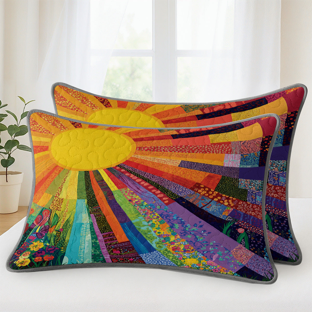 Pajabear Quilt 3-Piece Set Sunshine Radiance