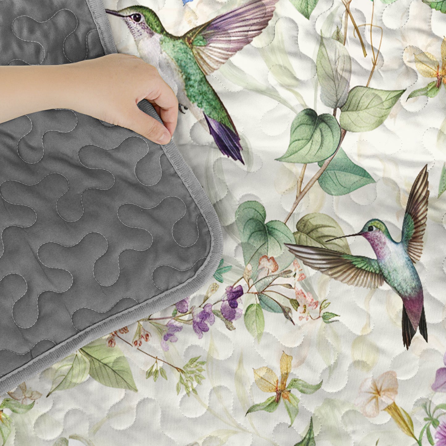 Pajabear Quilt 3-Piece Set Botanical Serenade