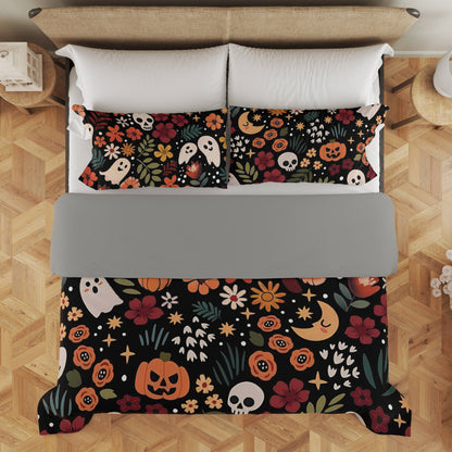 Pajabear 3 Pieces Duvet Cover Set Spooky Chic