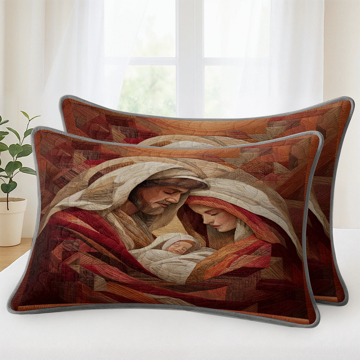 Pajabear Quilt 3-Piece Set Sacred Geometry of Grace