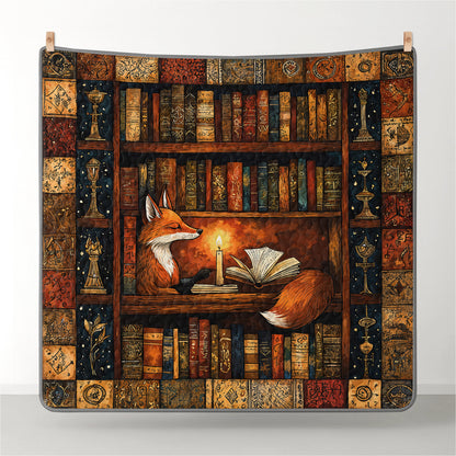 Pajabear Quilt 3-Piece Set Mystic Fox Reading