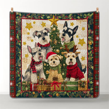 Pajabear Quilt 3-Piece Set Woofmas Wonderland