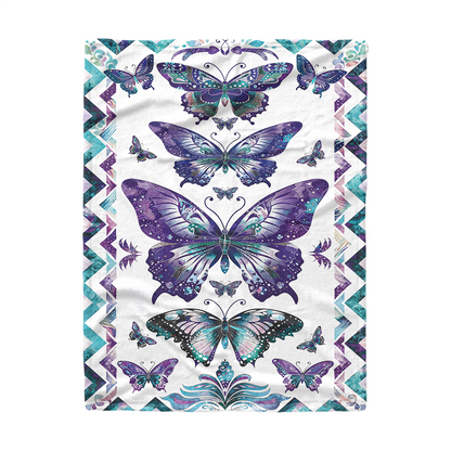 Pajabear Fleece Blanket Mystic Butterfly