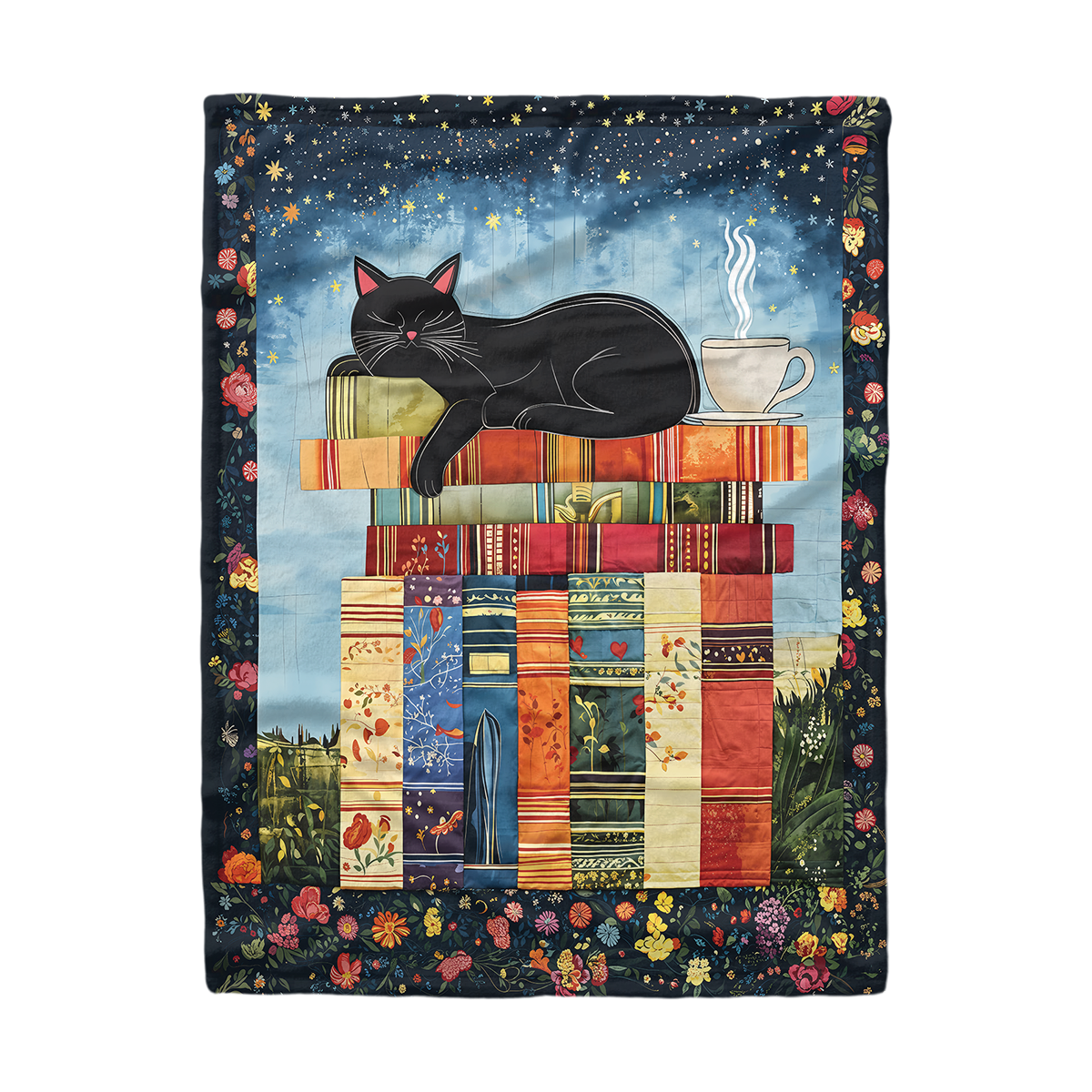 Pajabear Fleece Blanket Cozy Cat