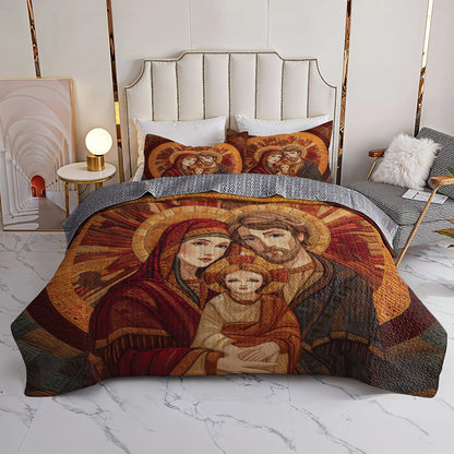 Pajabear Quilt 3-Piece Set Icon of Sacred Light