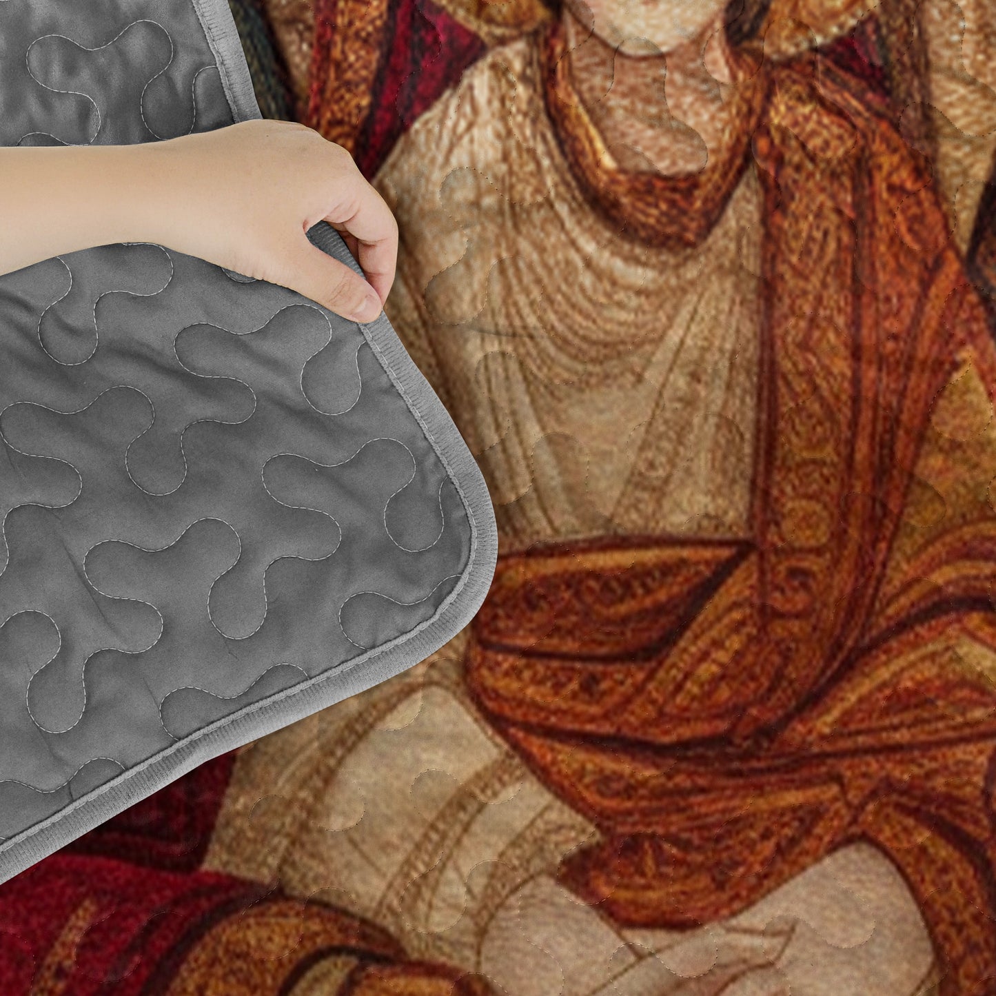 Pajabear Quilt 3-Piece Set Icon of Sacred Light