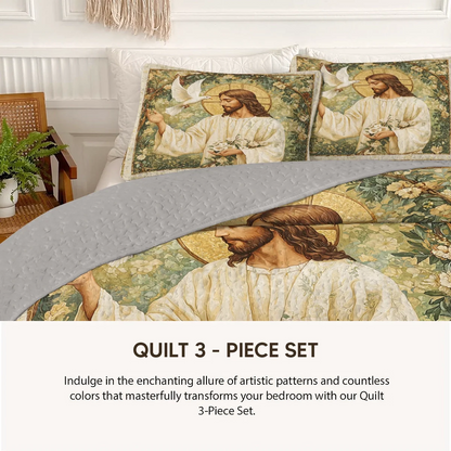 Pajabear Quilt 3-Piece Set Light of Salvation