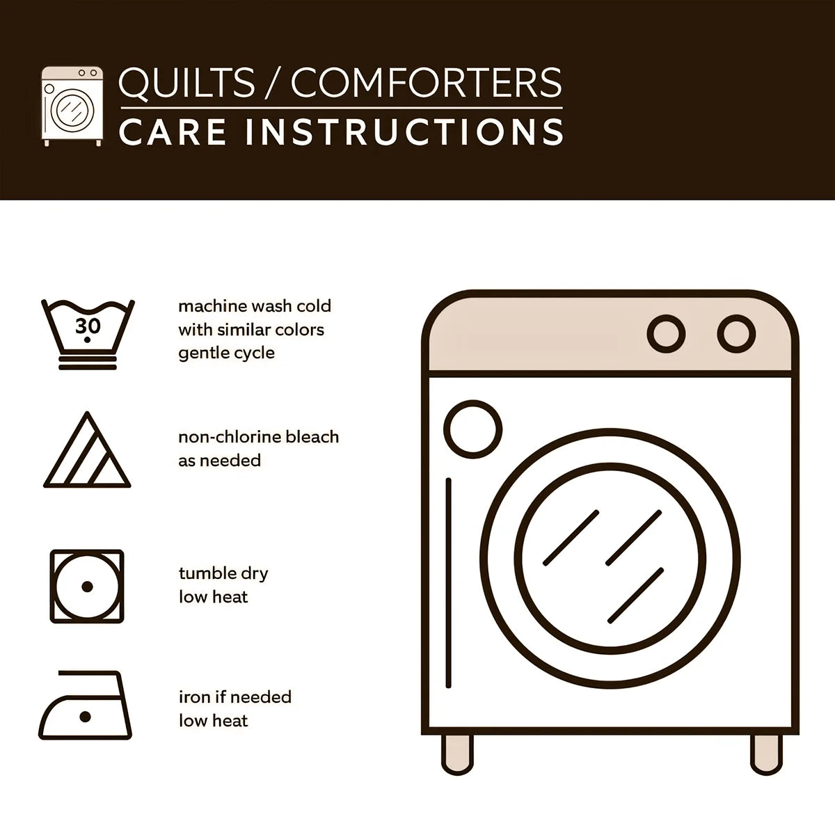 Pajabear Quilt 3-Piece Set Faith in Bloom