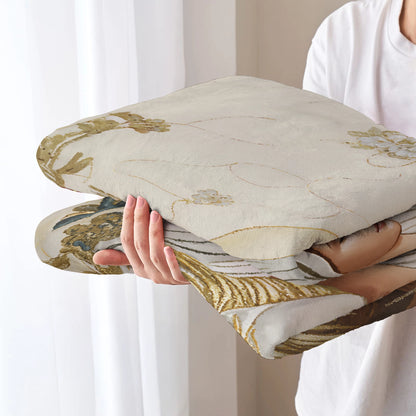 Pajabear Fleece Blanket Nativity Blessing