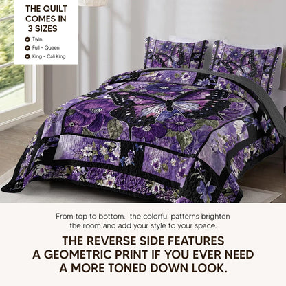 Pajabear Quilt 3-Piece Set Enchanted Royal Wings