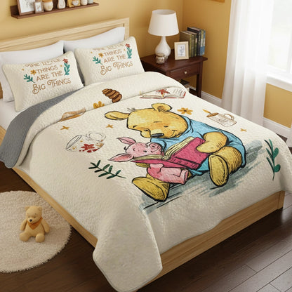 Pajabear Quilt 3-Piece Set Little Things