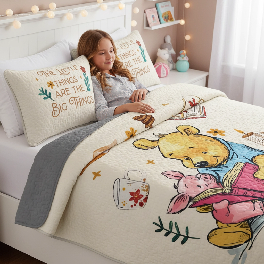 Pajabear Quilt 3-Piece Set Little Things