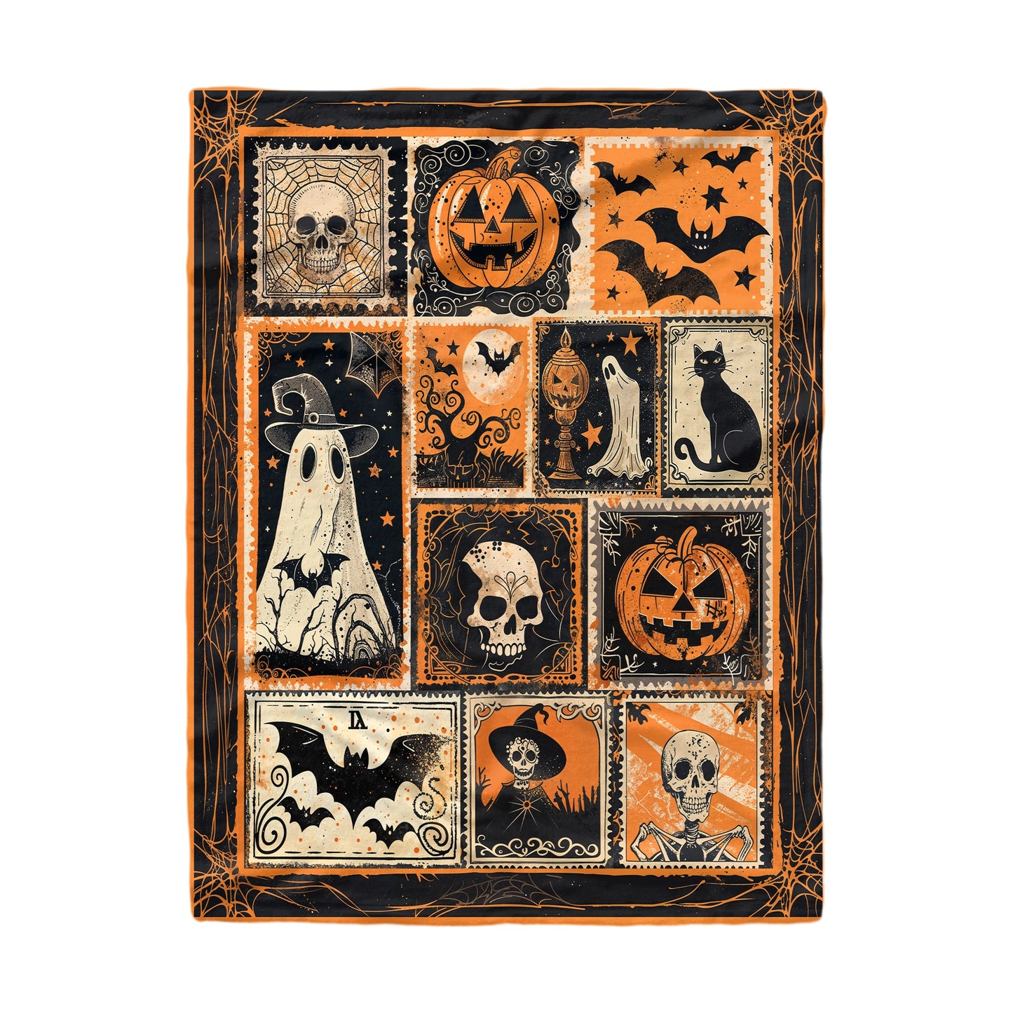 Pajabear Fleece Blanket Mystic Halloween Charm