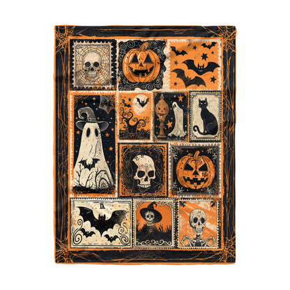 Pajabear Fleece Blanket Mystic Halloween Charm
