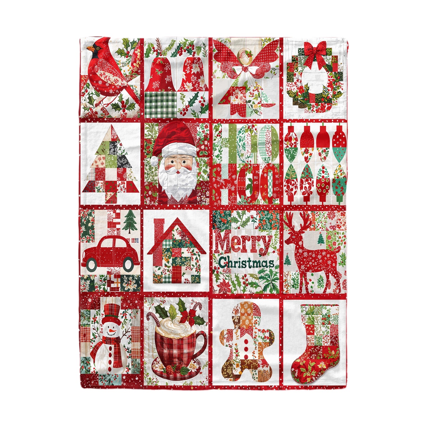 Pajabear Fleece Blanket Merry Christmas