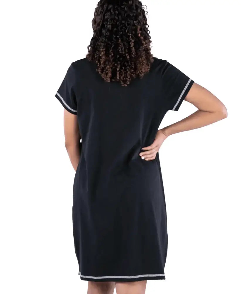 Reading Pajabear® V-Neck Women’s Nightshirts Just One More Chapter Ver.2 Tl10 Nightshirt