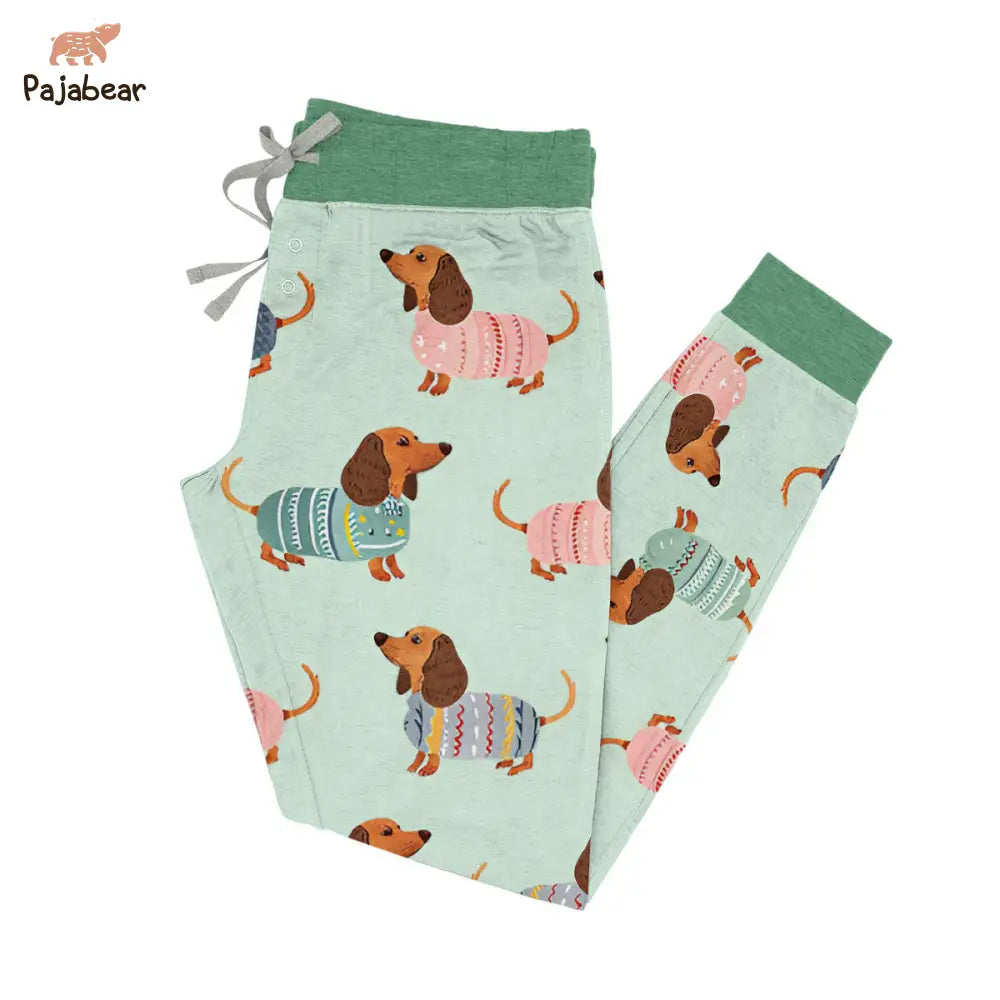 Dog Pajabear® Sets Colorful Dachshunds Lk8 Pajama