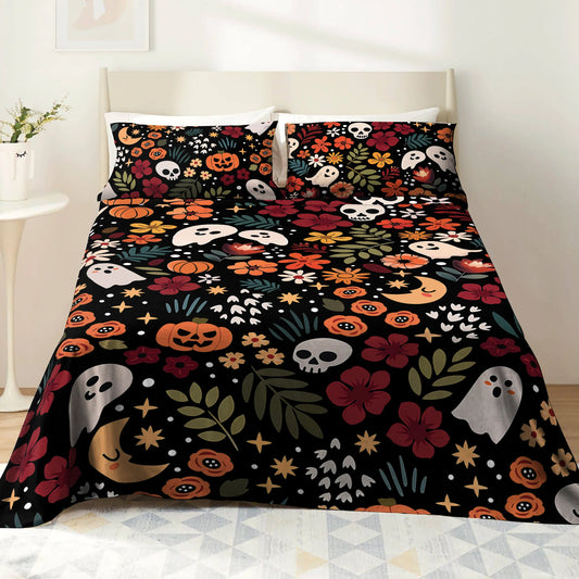 Pajabear 4-Piece Bed Sheet Set Spooky Chic